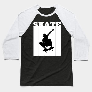 SKATEBOARDING GRAPHIC LOGO Baseball T-Shirt